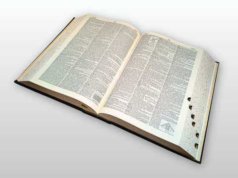 Webster's Third New International Dictionary of the English Language, Unabridged (Easton Press Collector's Edition)