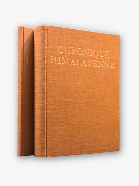 Chronique Himalayenne. L'age D'or 1940-1955 & Supplementary Volume (First Edition)