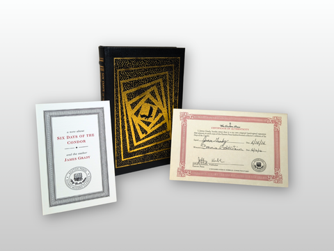 Six Days of the Condor (Easton Press Signed Collector's Edition)