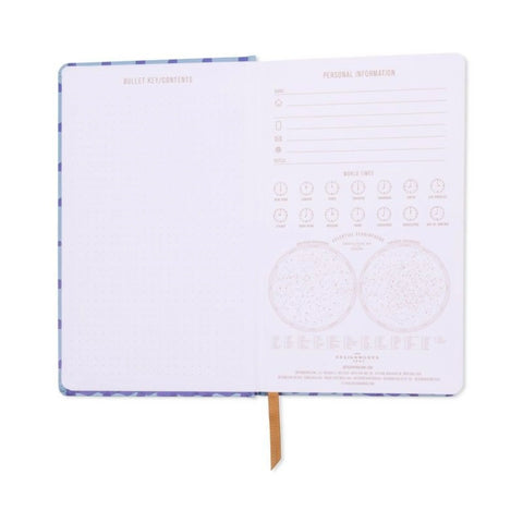 Blue Lattice Journal - Medium