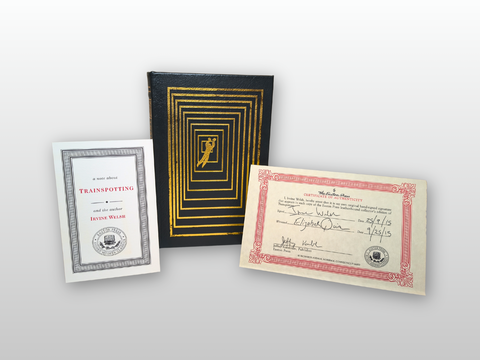 Trainspotting (Easton Press Signed Collector's Edition)