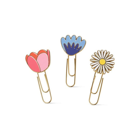 Floral Paperclips - Set of 3