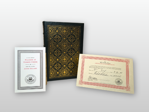 Pilgrim at Tinker Creek (Easton Press Signed Collector's Edition)