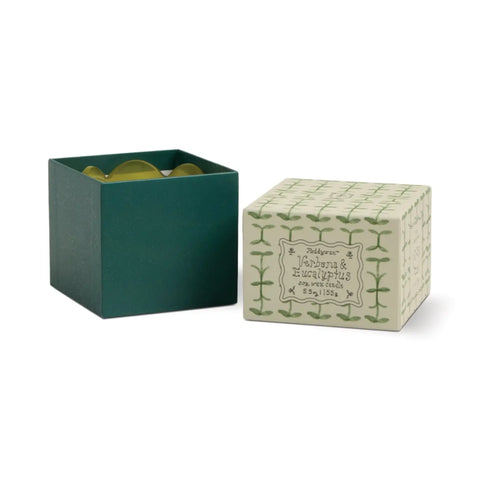 Verbena & Lemongrass Glass Candle - Tulip
