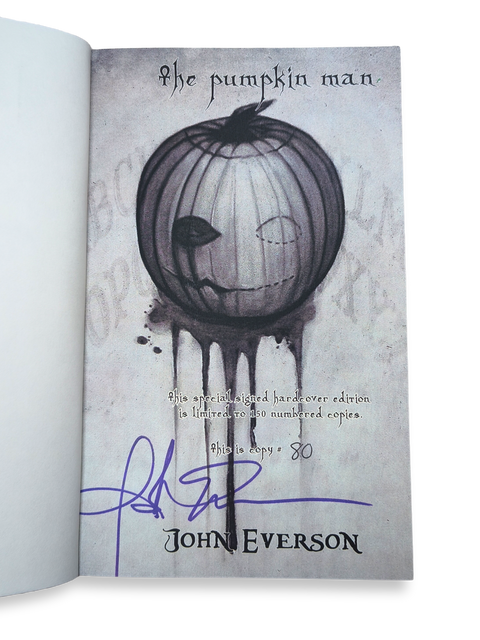 The Pumpkin Man (Signed, Limited Deluxe Hardcover Edition)