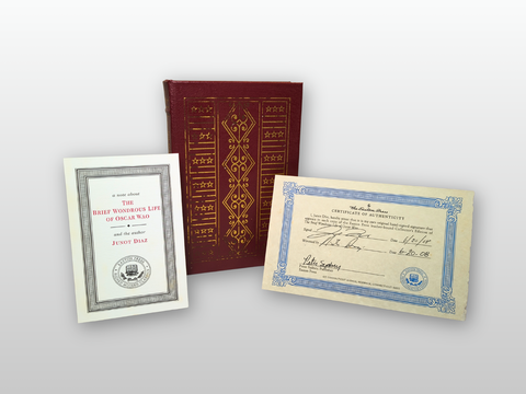 The Brief Wondrous Life of Oscar Wao (Easton Press Signed Collector's Edition)