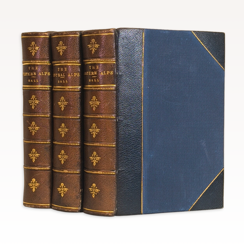 The Alpine Guide, 3 volumes (New and First Editions)