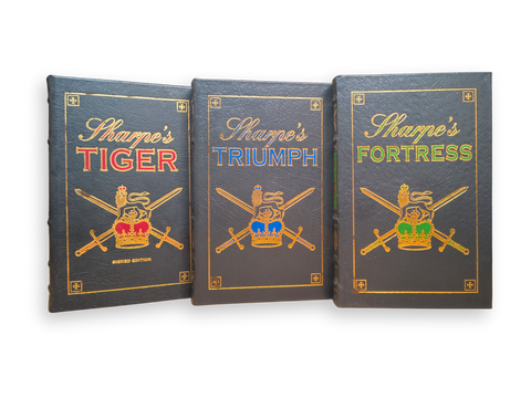 The India Trilogy: Sharpe's Tiger, Sharpe's Triumph, Sharpe's Fortress (Easton Press Collector's Editions)