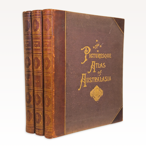 The Picturesque Atlas of Australasia, 3 volumes (First Edition)
