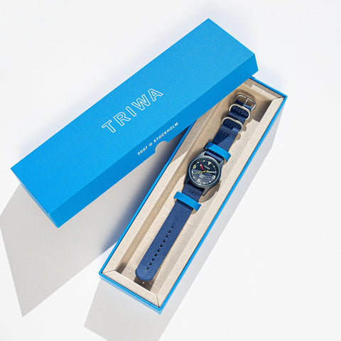 Deep Blue Time For Oceans Watch from Triwa Unique gifts and