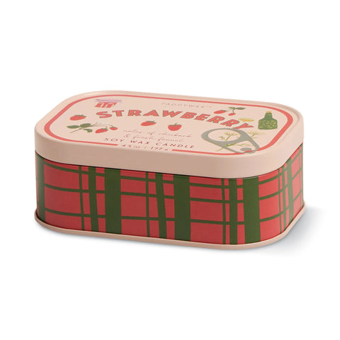 Strawberry Tin Candle - Bistro