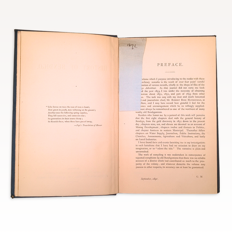 The History of Bendigo (First Edition)