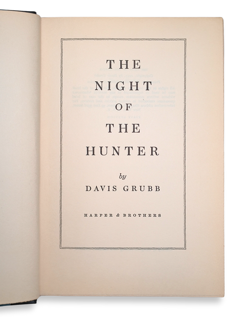 The Night of the Hunter (First Edition)