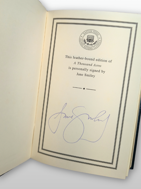 A Thousand Acres (Easton Press Signed Collector's Edition)
