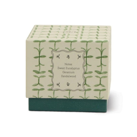 Verbena & Lemongrass Glass Candle - Tulip