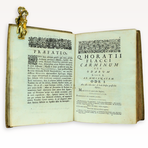 Quinti Horatii Flacci Opera (1727 Edition)