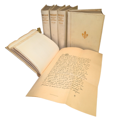 Essays of Montaigne (De Luxe Edition, First Copy Printed)