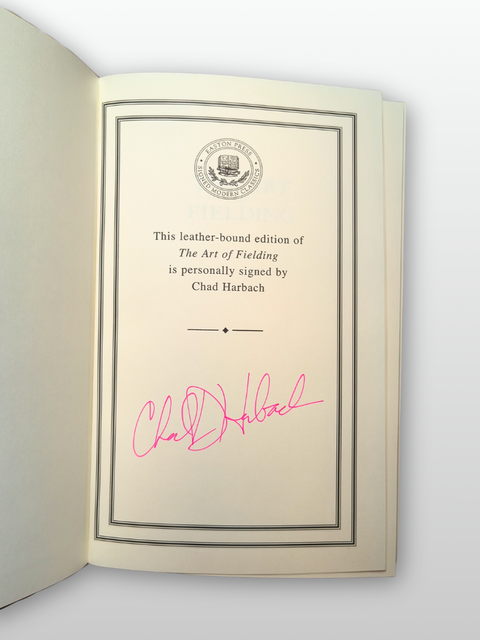 The Art of Fielding (Easton Press Signed Collector's Edition)