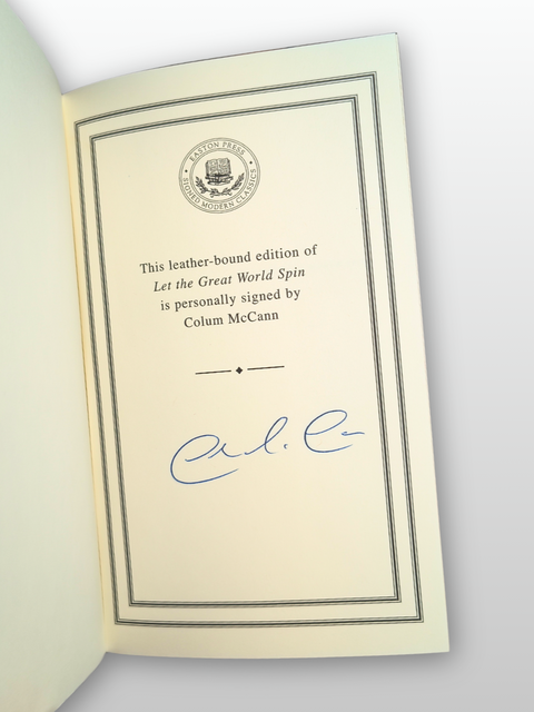Let the Great World Spin (Easton Press Signed Collector's Edition)