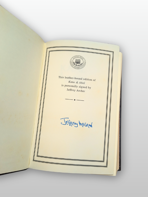 Kane & Abel (Easton Press Signed Collector's Edition)