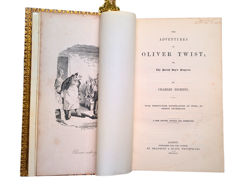 The Adventures of Oliver Twist; or, The Parish Boy's Progress (First Edition in Single Volume)