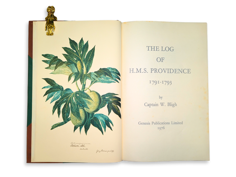 The Log of H.M.S. Providence, 1791–1793 (Limited Deluxe Edition)