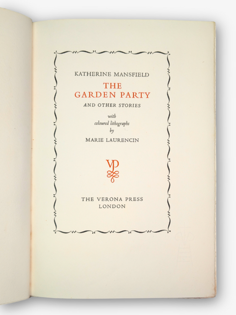 The Garden Party and Other Stories (Limited Edition)