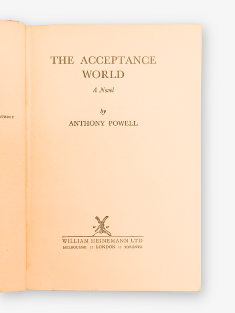 The Acceptance World (First Edition)