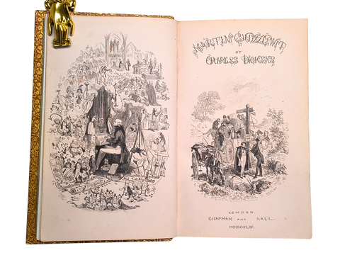 The Life and Adventures of Martin Chuzzlewit (First Edition)