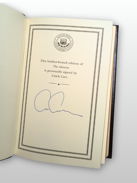 The Alienist (Easton Press Signed Collector's Edition)