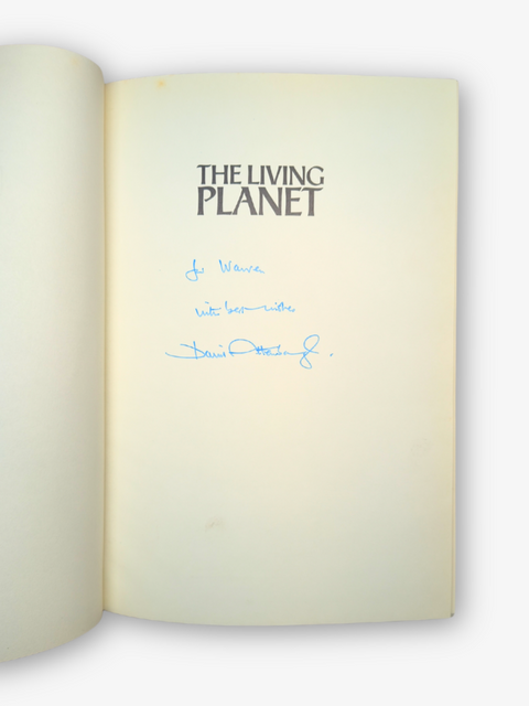 The Living Planet (Inscribed by Author)