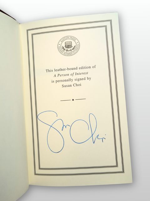 A Person of Interest (Easton Press Signed Collector's Edition)