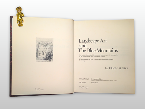 Landscape Art and the Blue Mountains (First Edition, Fine Binding)