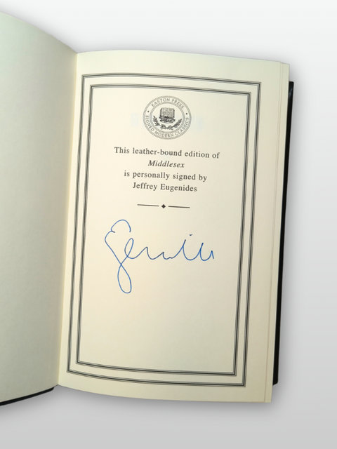 Middlesex (Easton Press Signed Collector's Edition)