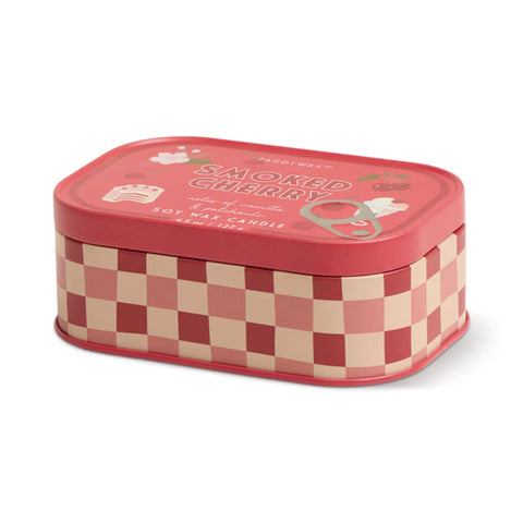 Smoked Cherry Tin Candle - Bistro
