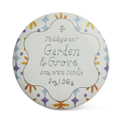 Garden & Grove Printed Tin Candle - Tulip