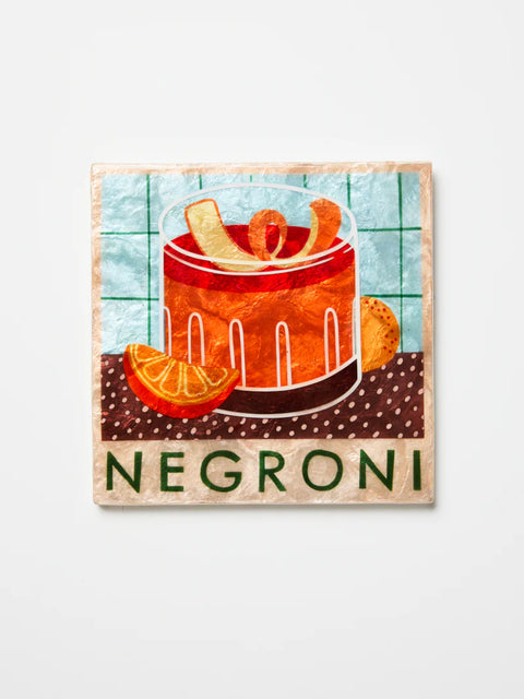 Happy Hour Negroni Tile