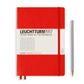 Medium Squared Red Notebook A5 from Leuchtturm - Harry Hartog gift idea