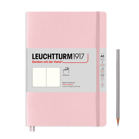 A5 Medium Powder  Soft Cover Notebook