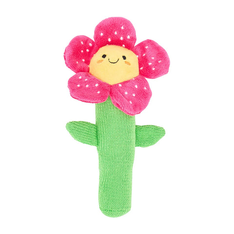 Flower Knit Rattle