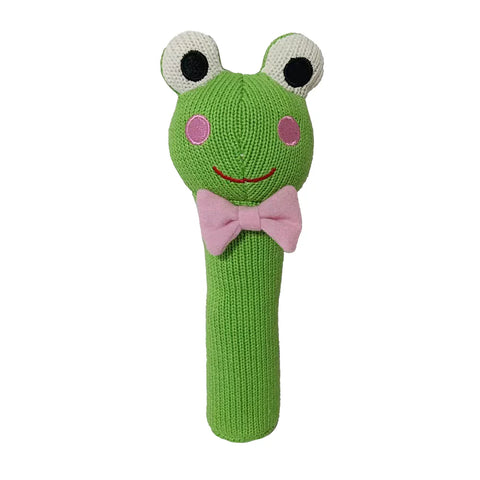 Frog Knit Rattle