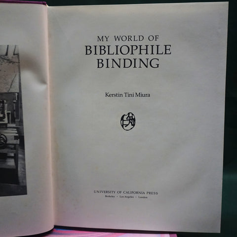 My World of Bibliophile Binding (Special Edition)