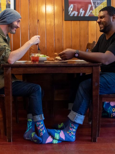 Love You Who Love Men's Socks