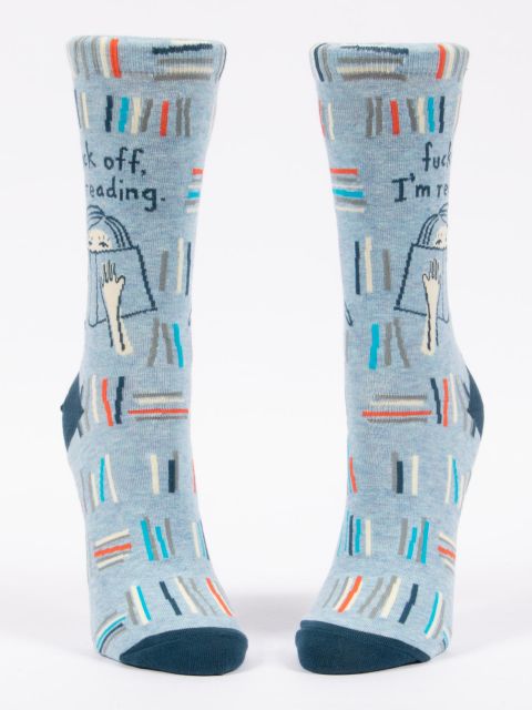 Fuck Off, I m Reading WoMen's Socks