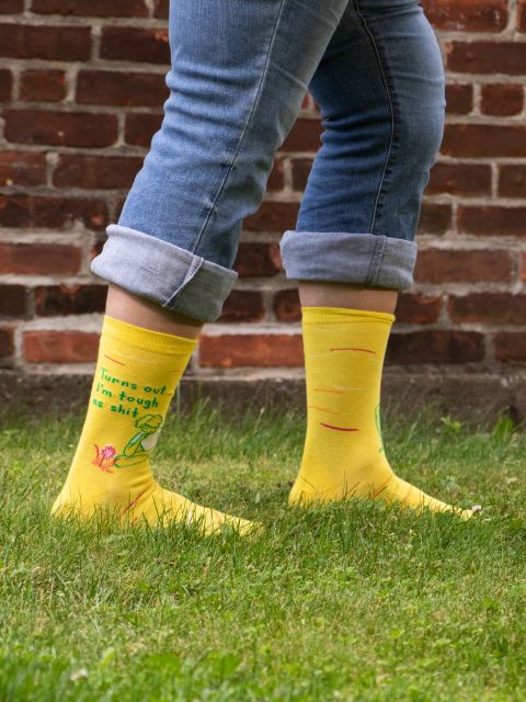 Turns out I'm Tough as Shit Women's Socks