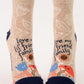 Love My Lil Friend Family Women's Ankle Socks