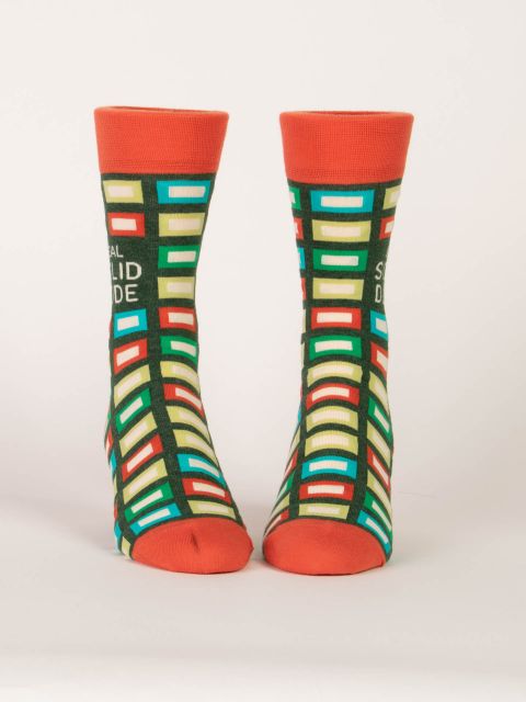 Real Solid Dude Men's Socks