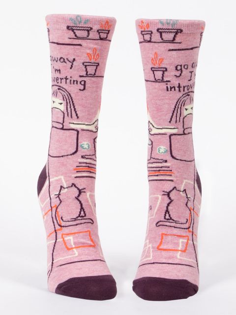 Go Away Introverting Women's Socks