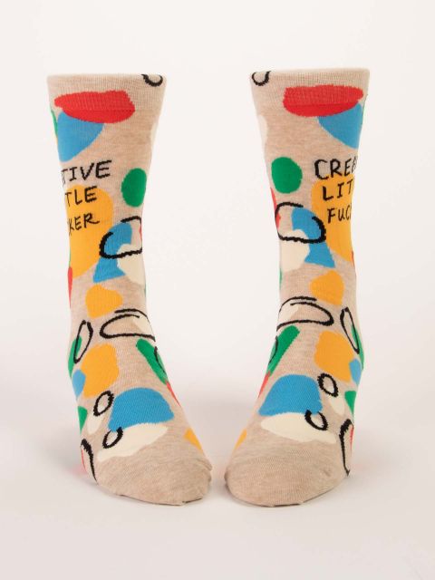 Creative Little Fucker Men's Socks