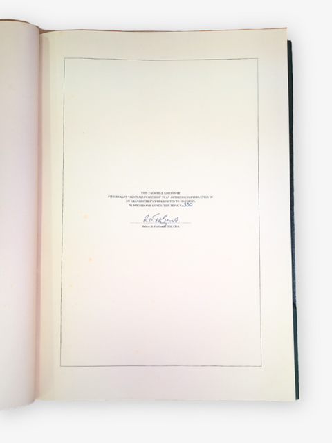 Australian Orchids, 2 volumes (Limited Facsimile Edition)